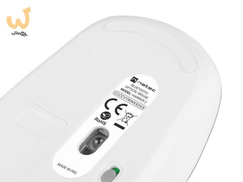 NATEC MYSZ BEZPRZEWODOWA HARRIER 2 1600DPI BLUETOOTH 5.1 BIAŁO-SZARA NMY-1961 NATEC MYSZ BEZPRZEWODOWA HARRIER 2 1600DPI BLUETOOTH 5.1 BIAŁO-SZARA NMY-1961