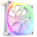NZXT WENTYLATOR PC NZXT WENTYLATOR DO ZASILACZA/OBUDOWY F120 RGB PWM BIAŁY