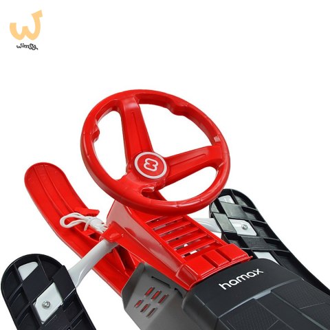Nartosanki Hamax Sno Blade szaro-czerwone 505902 Nartosanki Hamax Sno Blade szaro-czerwone 505902