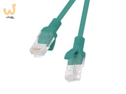 Patchcord UTP Lanberg PCU5-10CC-0500-G (RJ45 - RJ45 ; 5m; UTP; kat. 5e; kolor zielony)