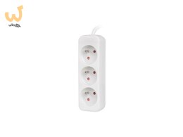 Przedłużacz Lanberg PS0-03E-0150-W (1,5m; kolor biały)