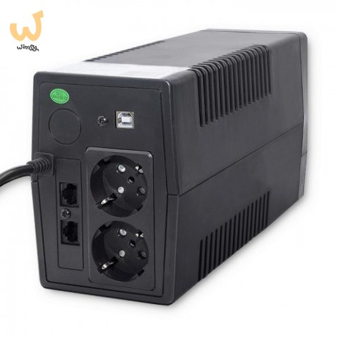 QOLTEC ZASILACZ AWARYJNY UPS 450VA | 240W | LCD | USB | RJ45 QOLTEC ZASILACZ AWARYJNY UPS 450VA | 240W | LCD | USB | RJ45