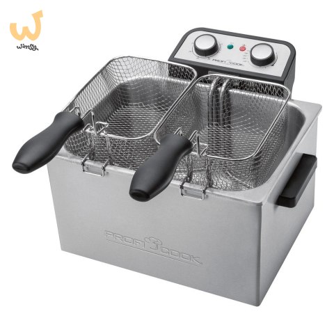 Frytownica Clatronic PC-FR 1038 (4 l; 2,0 kg; 3000W; srebrny) Frytownica Clatronic PC-FR 1038 (4 l; 2,0 kg; 3000W; srebrny)
