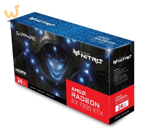 Karta graficzna SAPPHIRE Radeon RX 7900 XTX NITRO+ Vapor-X 24GB Karta graficzna SAPPHIRE Radeon RX 7900 XTX NITRO+ Vapor-X 24GB