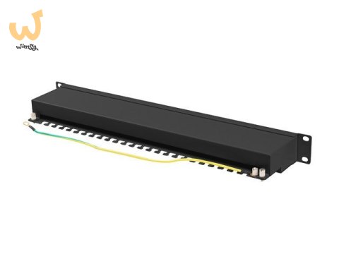 LANBERG PATCH PANEL 24 PORT 1U 19" KAT.6A FTP CZARNY PPSA-1024-B LANBERG PATCH PANEL 24 PORT 1U 19" KAT.6A FTP CZARNY PPSA-1024-B