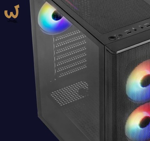 Obudowa AEROCOOL PGS DESIGNER-G-BK-v1 Obudowa AEROCOOL PGS DESIGNER-G-BK-v1