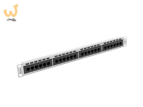 Patch panel Lanberg PPU5-1024-S (1U; kat. 5e; 24xRJ-45) Patch panel Lanberg PPU5-1024-S (1U; kat. 5e; 24xRJ-45)