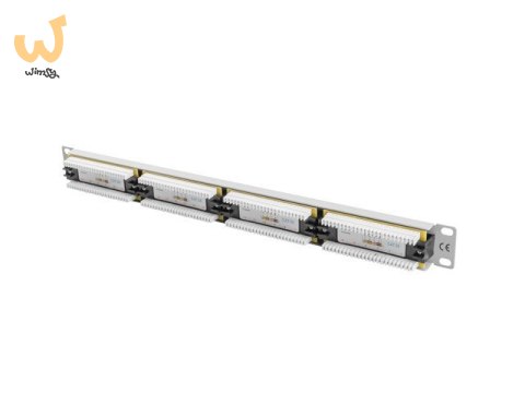 Patch panel Lanberg PPU5-1024-S (1U; kat. 5e; 24xRJ-45) Patch panel Lanberg PPU5-1024-S (1U; kat. 5e; 24xRJ-45)