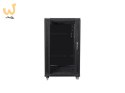 Szafa rack Lanberg FF01-6622-12B (22U; 19''; 1160 mm / 600mm / 600 mm; stojąca; Szklane; 800 kg; kolor czarny)