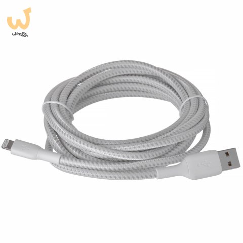 BELKIN KABEL USB A - LIGHTNING, 3M, BIAŁY BELKIN KABEL USB A - LIGHTNING, 3M, BIAŁY
