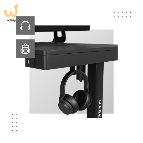 Biurko elektryczne MA-Leader 8.2 Black Biurko elektryczne MA-Leader 8.2 Black