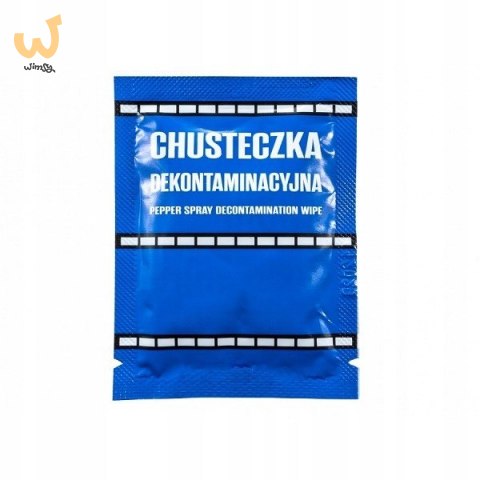Chusteczka do neutralizacji gazu pieprzowego o wys. Chusteczka do neutralizacji gazu pieprzowego o wys.