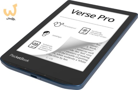 Ebook PocketBook Verse Pro 634 6" 16GB Wi-Fi Azure Blue Ebook PocketBook Verse Pro 634 6" 16GB Wi-Fi Azure Blue
