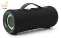 GEMBIRD PRZENOŚNY GŁOŚNIK BLUETOOTH LED SPK-BT-LED-04 RMS 2X 5W, WBUDOWANY MIKROFON, KOLOR CZARNY, USB, AUX, MICROSD