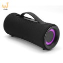GEMBIRD PRZENOŚNY GŁOŚNIK BLUETOOTH LED SPK-BT-LED-04 RMS 2X 5W, WBUDOWANY MIKROFON, KOLOR CZARNY, USB, AUX, MICROSD