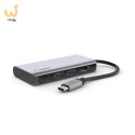 Hub Belkin Connect USB-C 4-in-1 Multiport Adapter 1x4k HDMI/2xUSB-A/1xUSB-C PD3.0 Grey