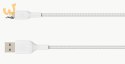 Kabel Belkin BoostCharge Braided Lightning to USB-A Cable 2m oplot White