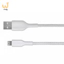 Kabel Belkin BoostCharge Braided Lightning to USB-A Cable 2m oplot White