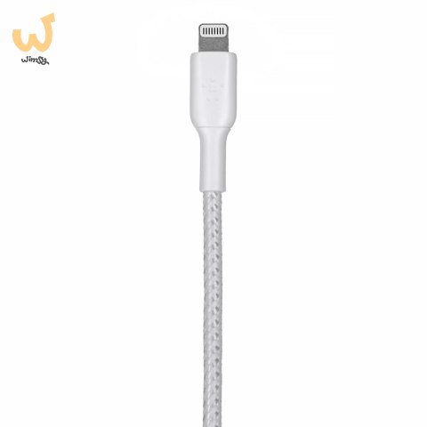 Kabel Belkin BoostCharge Braided Lightning to USB-A Cable 2m oplot White Kabel Belkin BoostCharge Braided Lightning to USB-A Cable 2m oplot White