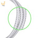 Kabel Belkin BoostCharge Braided Lightning to USB-A Cable 2m oplot White