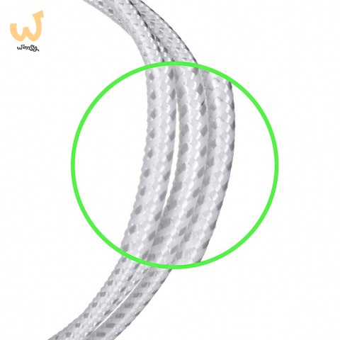 Kabel Belkin BoostCharge Braided Lightning to USB-A Cable 2m oplot White Kabel Belkin BoostCharge Braided Lightning to USB-A Cable 2m oplot White