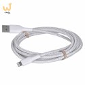 Kabel Belkin BoostCharge Braided Lightning to USB-A Cable 2m oplot White