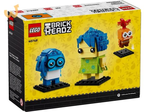 LEGO 40749 BrickHeadz - Radość, Smutek i Strach LEGO 40749 BrickHeadz - Radość, Smutek i Strach