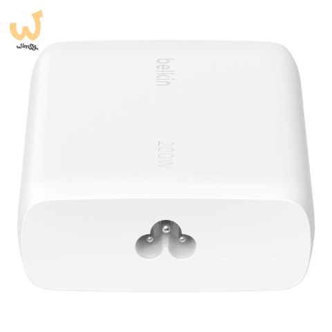 Ładowarka Belkin BoostCharge Pro 4-Port USB-C PD 3.1 GaN Charger 200W White Ładowarka Belkin BoostCharge Pro 4-Port USB-C PD 3.1 GaN Charger 200W White