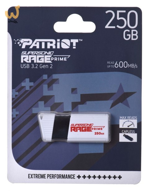 Patriot Rage Prime 600 MB/s 256GB USB 3.2 8k IOPs Patriot Rage Prime 600 MB/s 256GB USB 3.2 8k IOPs