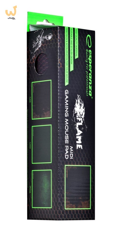 Podkładka gamingowa pod mysz Esperanza Flame EGP102R (300mm x 240mm) Podkładka gamingowa pod mysz Esperanza Flame EGP102R (300mm x 240mm)