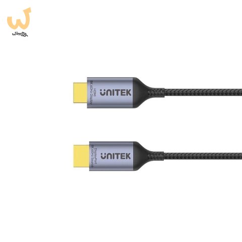 UNITEK KABEL DISPLAYPORT 1.4 DO HDMI 2.1, 8K, 1,8M UNITEK KABEL DISPLAYPORT 1.4 DO HDMI 2.1, 8K, 1,8M