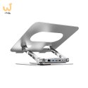 UNITEK PODSTAWKA POD LAPTOP + HUB USB-C, HDMI 1.4, 4K, PD 100W