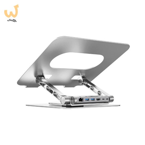 UNITEK PODSTAWKA POD LAPTOP + HUB USB-C, HDMI 1.4, 4K, PD 100W UNITEK PODSTAWKA POD LAPTOP + HUB USB-C, HDMI 1.4, 4K, PD 100W