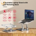 UNITEK PODSTAWKA POD LAPTOPA REGULOWANA 360° 10-16''