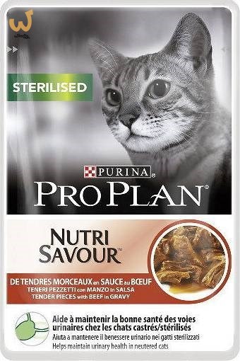 Karma Purina Pro Plan Cat Sterilised Wołowina 85g