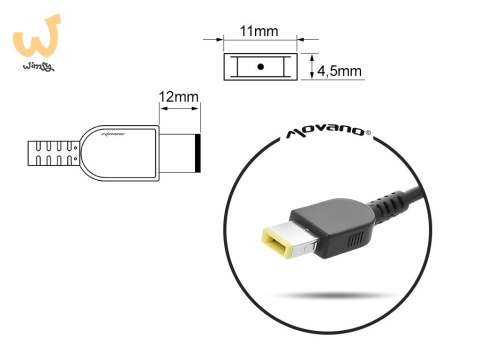 MITSU ZASILACZ 20V 4.5A (PROSTOKĄTNY 11.0X4.5 PIN - YOGA) - LENOVO MITSU ZASILACZ 20V 4.5A (PROSTOKĄTNY 11.0X4.5 PIN - YOGA) - LENOVO