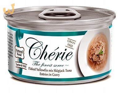 Cherie MIKS TUŃCZYKA W SOSIE zestaw 24 x 80g Cherie MIKS TUŃCZYKA W SOSIE zestaw 24 x 80g
