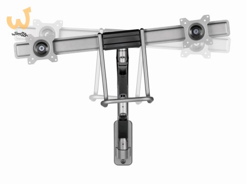GEMBIRD ŚCIENNE REGULOWANE RAMIĘ/UCHWYT NA 2 MONITORY 17-32, VESA 100X100MM, DO 8 KG GEMBIRD ŚCIENNE REGULOWANE RAMIĘ/UCHWYT NA 2 MONITORY 17-32, VESA 100X100MM, DO 8 KG