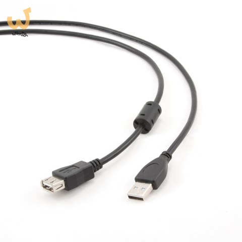 Kabel GEMBIRD CCP-USB2-AMAF-6 (USB 2.0 typu A F - USB 2.0 typu B M; 1,8m; kolor czarny) Kabel GEMBIRD CCP-USB2-AMAF-6 (USB 2.0 typu A F - USB 2.0 typu B M; 1,8m; kolor czarny)