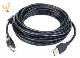 Kabel GEMBIRD CCP-USB2-AMAF-6 (USB 2.0 typu A F - USB 2.0 typu B M; 1,8m; kolor czarny) Kabel GEMBIRD CCP-USB2-AMAF-6 (USB 2.0 typu A F - USB 2.0 typu B M; 1,8m; kolor czarny)