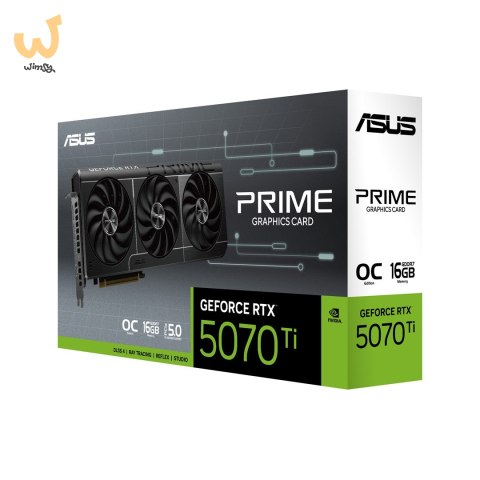 Karta graficzna ASUS PRIME GeForce RTX 5070 Ti OC 16GB Karta graficzna ASUS PRIME GeForce RTX 5070 Ti OC 16GB