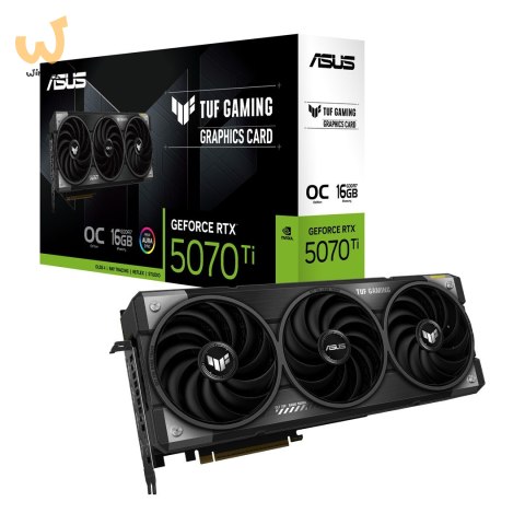 Karta graficzna ASUS TUF Gaming GeForce RTX 5070 Ti OC 16GB Karta graficzna ASUS TUF Gaming GeForce RTX 5070 Ti OC 16GB