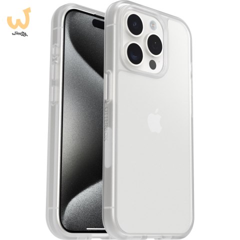 OTTERBOX ETUI REACT APPLE IPHONE 15 PRO - CLEAR OTTERBOX ETUI REACT APPLE IPHONE 15 PRO - CLEAR