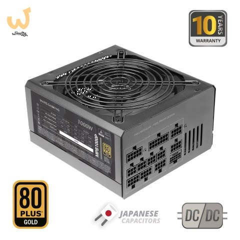 TACENS MARS MPB1000P 1000W DC-DC, ATX 3.1, PCIe 5.1, 80PLUS GOLD - zasilacz/PSU TACENS MARS MPB1000P 1000W DC-DC, ATX 3.1, PCIe 5.1, 80PLUS GOLD - zasilacz/PSU