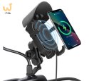 Uchwyt na telefon i ładowarka indukcyjna FreedConn MC29 15W + USB