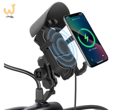 Uchwyt na telefon i ładowarka indukcyjna FreedConn MC29 15W + USB Uchwyt na telefon i ładowarka indukcyjna FreedConn MC29 15W + USB