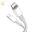 BASEUS KABEL USB-C DO LIGHTNING 20W, 5A, 1M(BIAŁY)