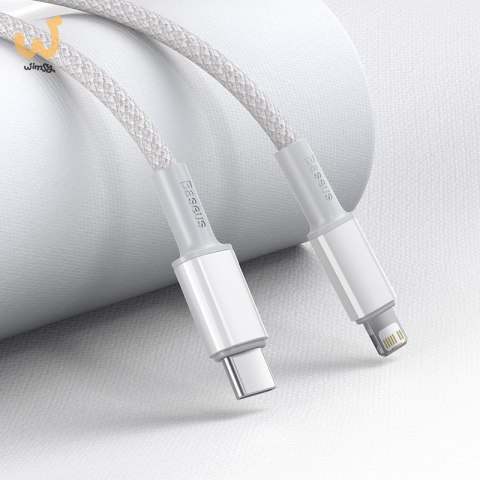 BASEUS KABEL USB-C DO LIGHTNING 20W, 5A, 1M(BIAŁY) BASEUS KABEL USB-C DO LIGHTNING 20W, 5A, 1M(BIAŁY)