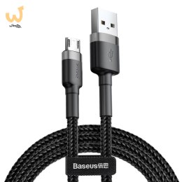 BASEUS KABEL USB DO MICRO USB CAFULE 2.4A 0.5M (SZARO-CZARNY)