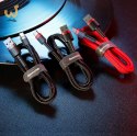 BASEUS KABEL USB DO USB-C CAFULE 2M(CZERWONO-CZARN